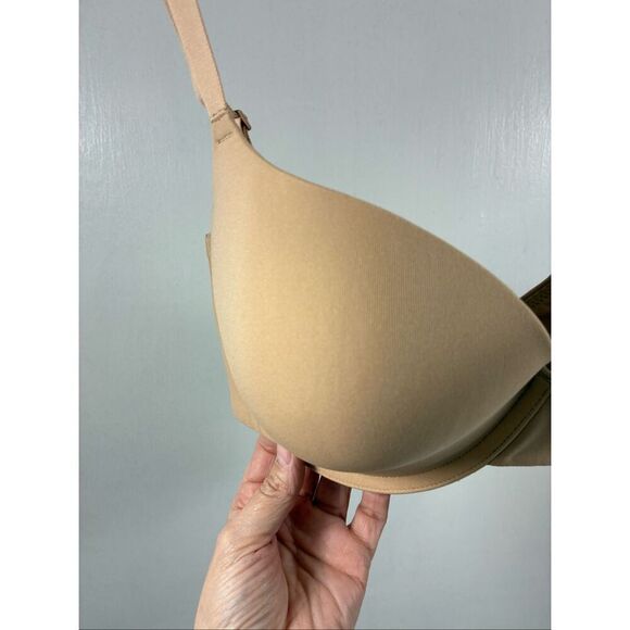SKIMS NWT Push Up Demi Bra in Clay Size 32DDD - Picture 3 of 8